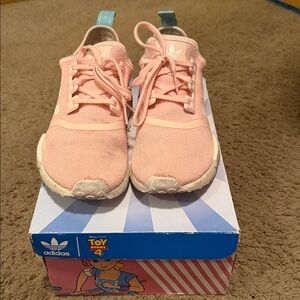 Adidas Kids Light Pink Sneakers